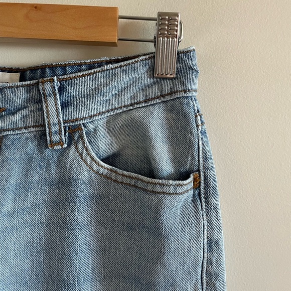 Roots 100% Cotton Rigid Denim Straight Leg Jeans Size 24 - Picture 5 of 8